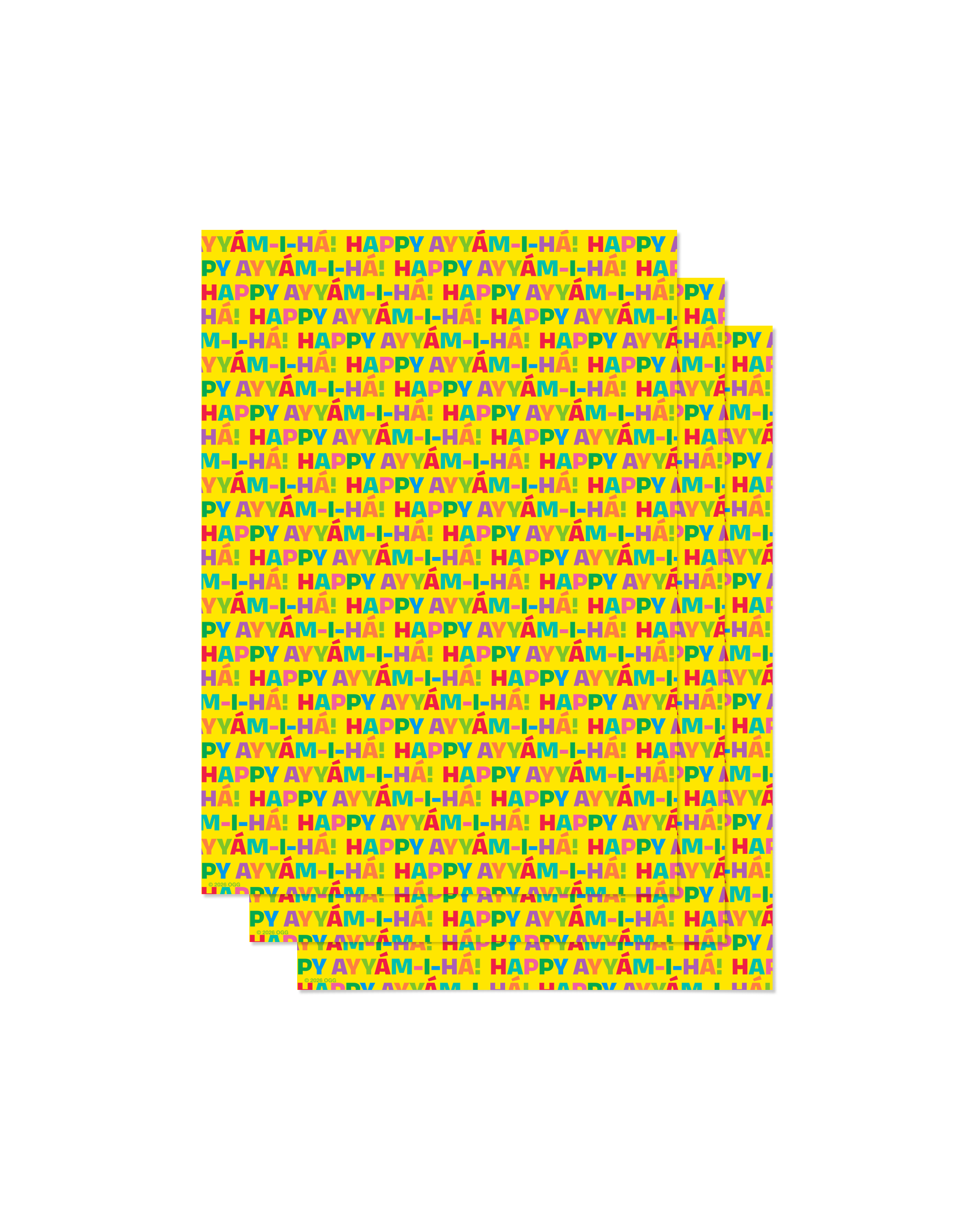 Happy Ayyám-i-Há! – Yellow